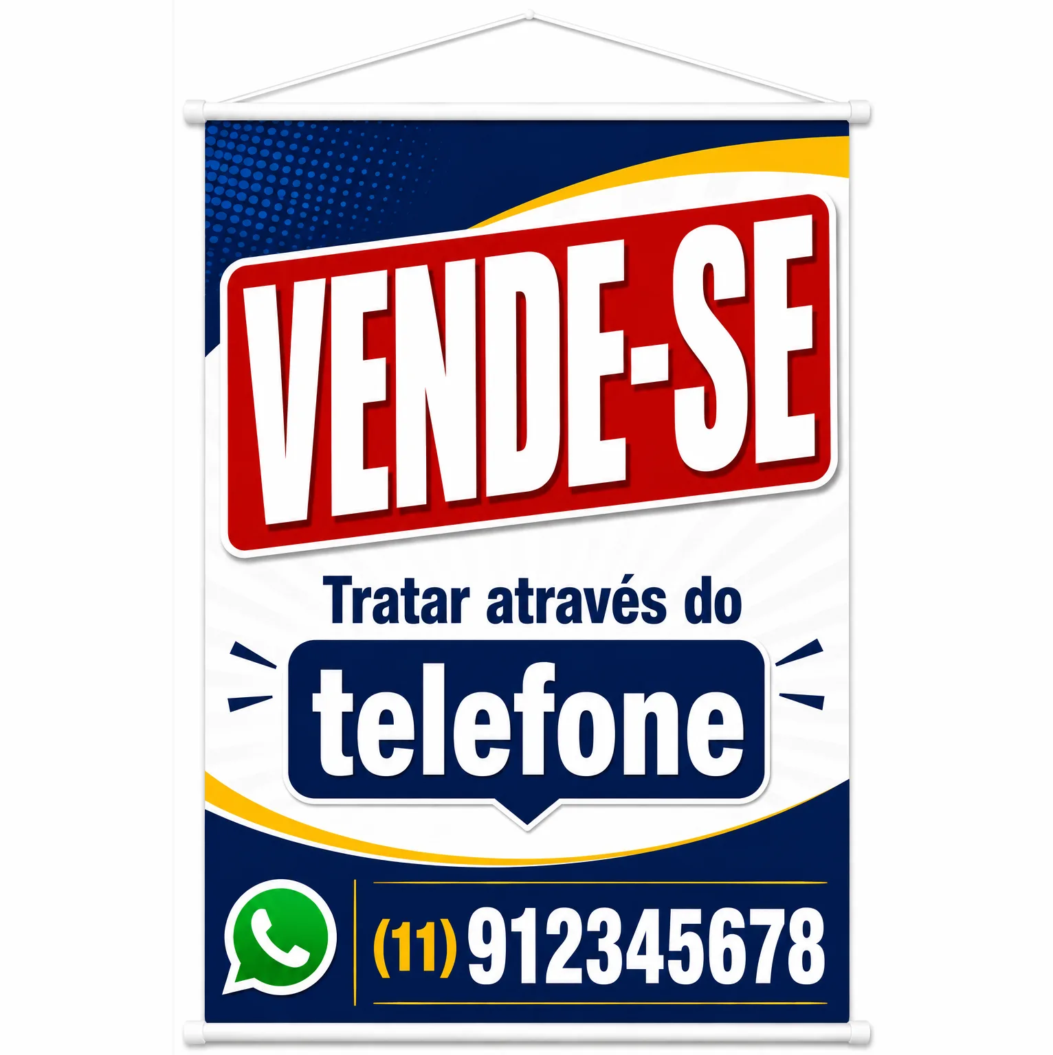 Exemplo completo de banner 40 x 60 cm