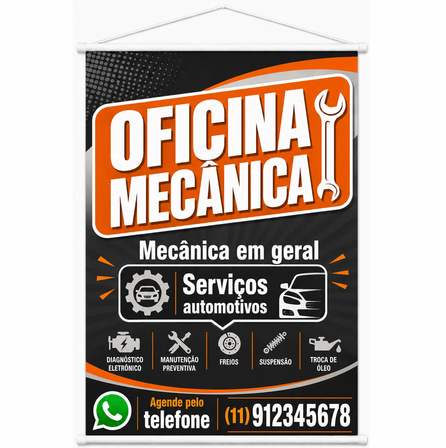 Exemplo completo de banner 60 x 90 cm